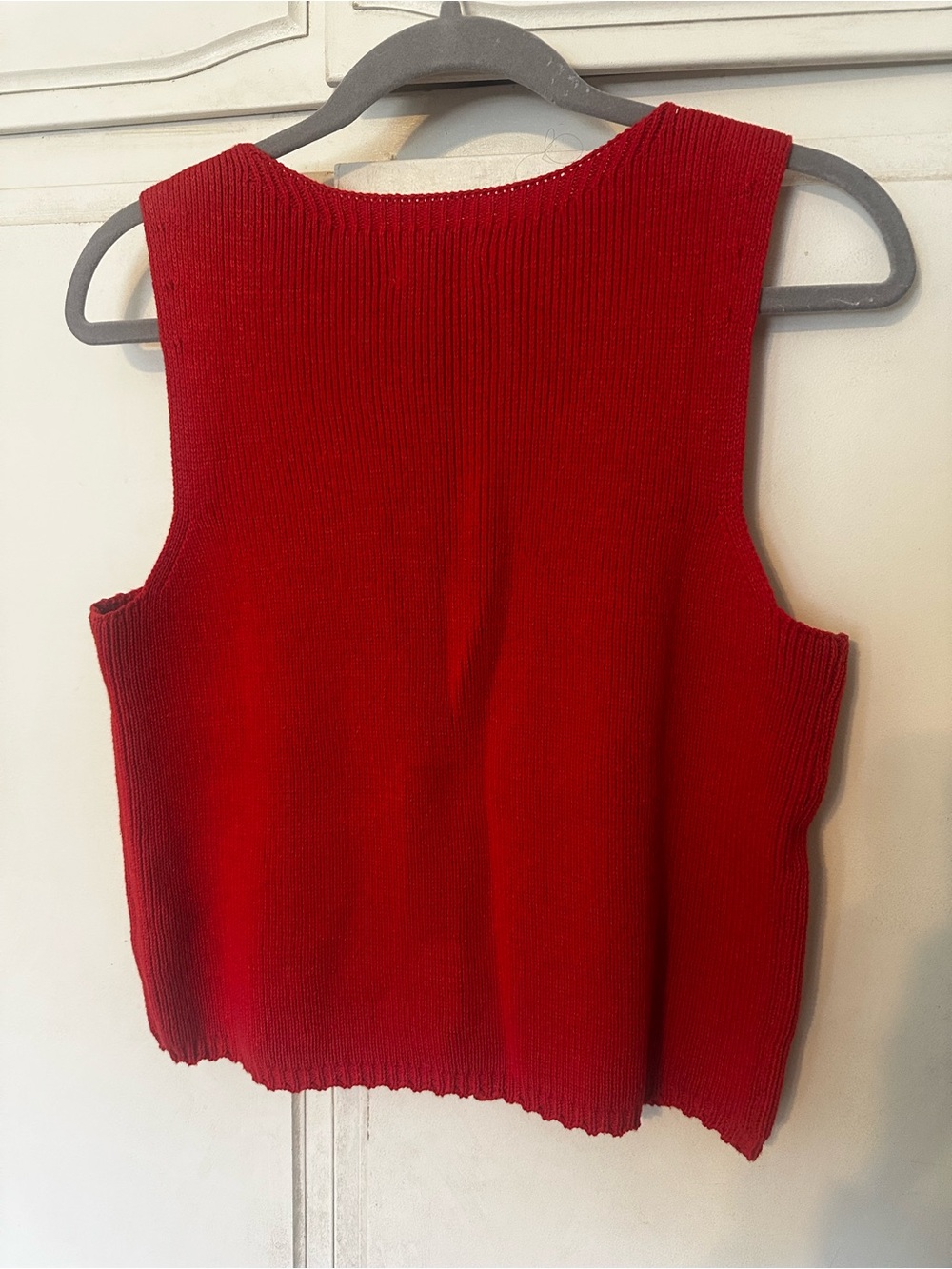 LC Lauren Conrad Button Up Sweater Vest NWOT - Picture 9 of 11